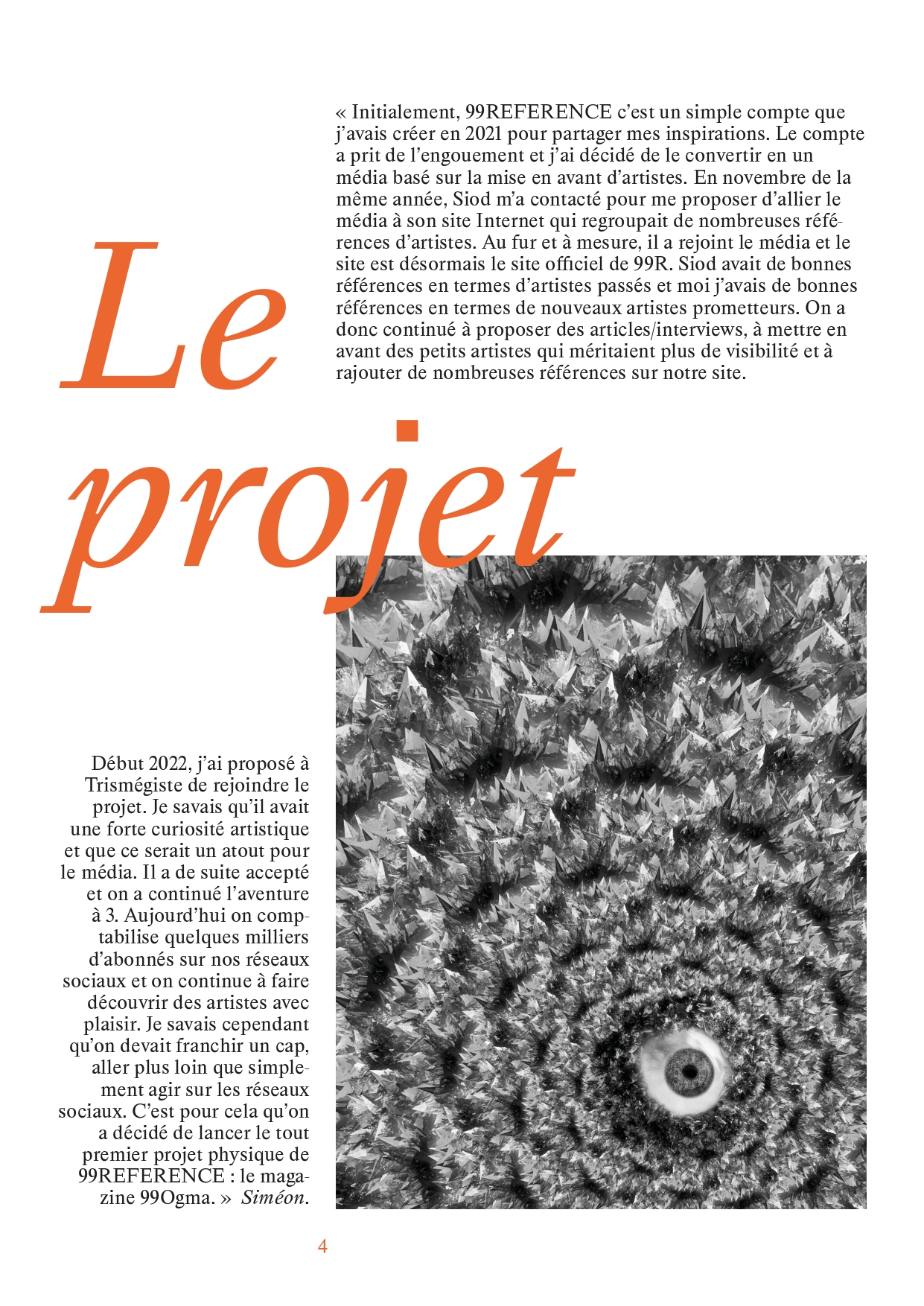 Aperçu de la police 99Ogma et recherches typographiques